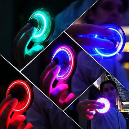 Magical Gyro Flying Spinner – Fun Aerial LED Toy - ShoCial
